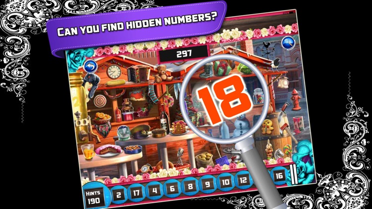 Hidden Numbers: Hidden Objects