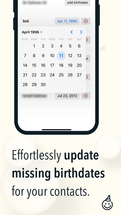 happy - Birthday Reminder screenshot-3