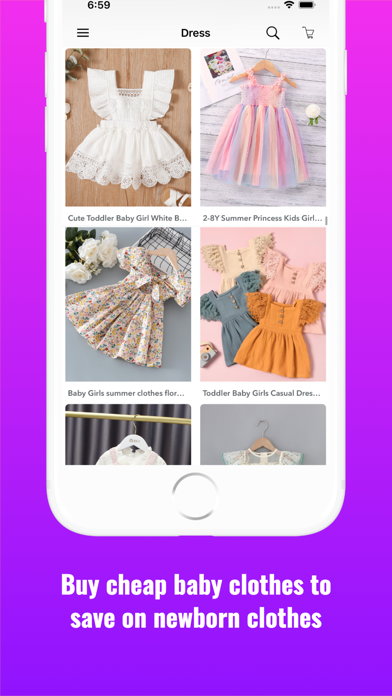 Baby Fashion Stores Online Screenshot