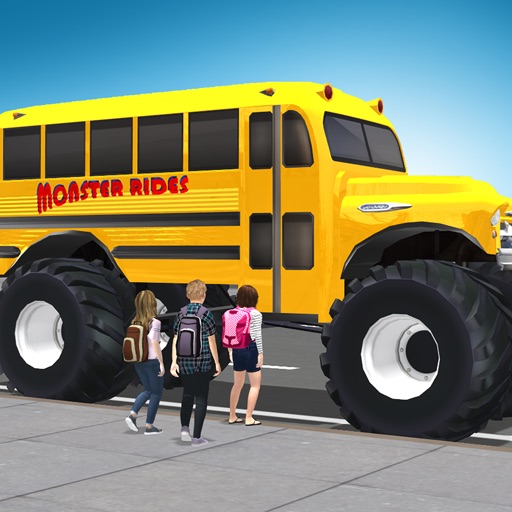 School Bus Simulator Drive 3D Icon