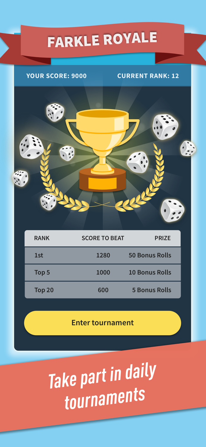 Farkle Friends Dice Game