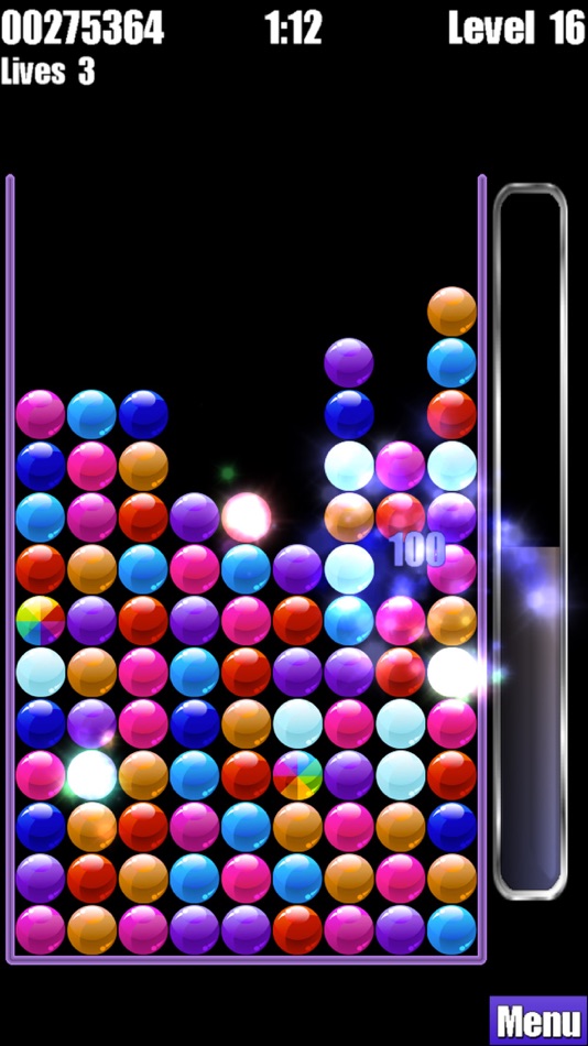 #4. Orbs Match - Swipe sort & pop (iOS) Av: Victor Bovio