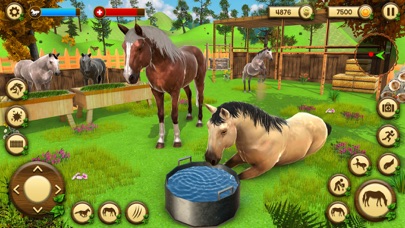 野生の馬ゲーム: 馬のシム3Dのおすすめ画像1