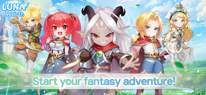 Luna Rebirth Idle MMORPG