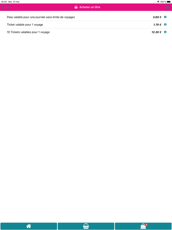 Screenshot #6 pour M-Ticket Alternéo