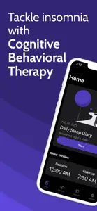 Restful: CBT-i Insomnia Diary screenshot #1 for iPhone