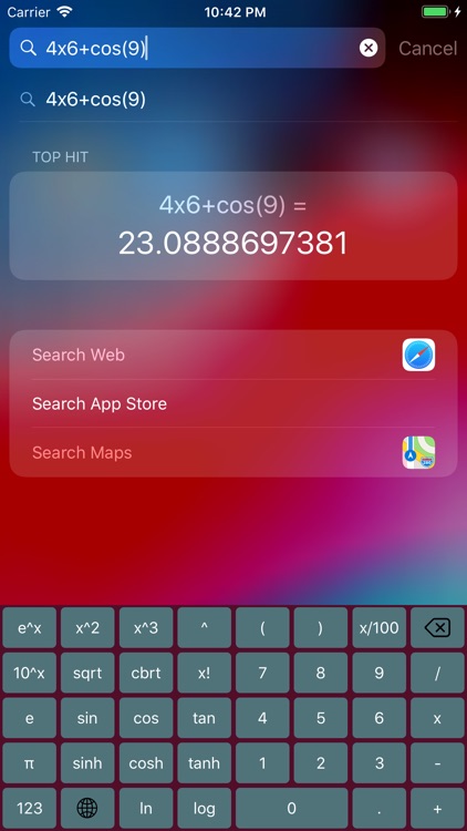 Calculator - Keyboard Support screenshot-3