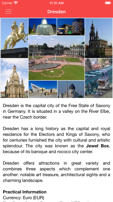 Screenshot #1 pour Dresden City Guide
