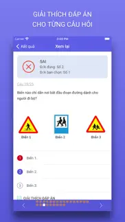 Ôn thi bằng lái xe máy a1 a2 iphone screenshot 2