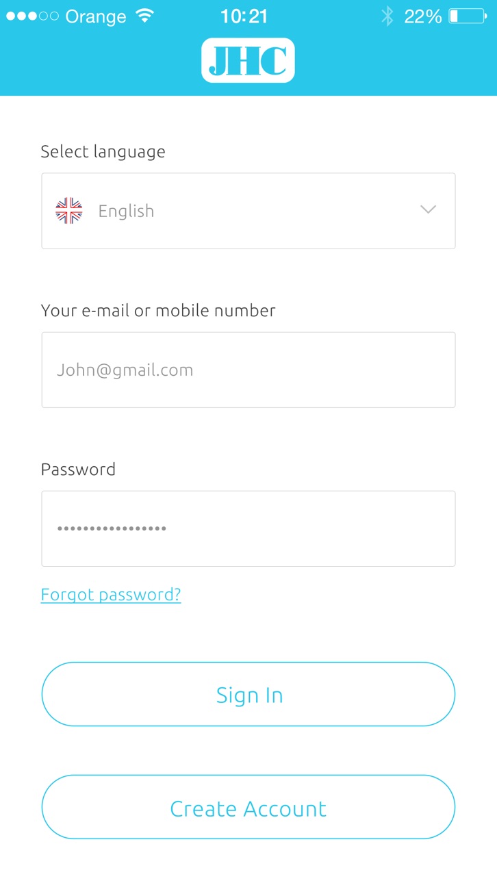 iPhone screenshot