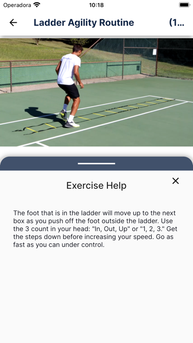ProTennisFitness Screenshot
