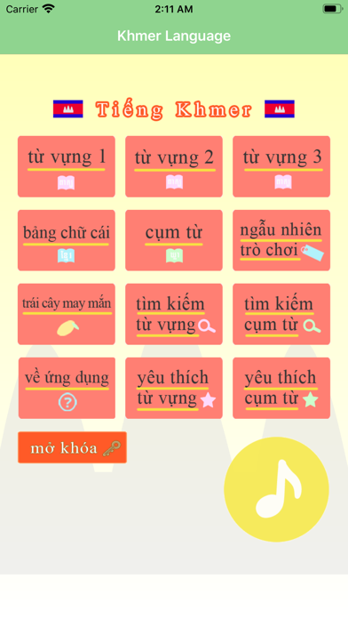 Tiếng Khmer -Campuchia- Screenshot