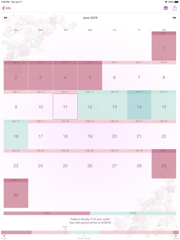 My Period Calendarのおすすめ画像1