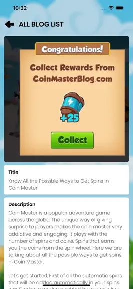 Game screenshot Spins and Coins Reward Links hack