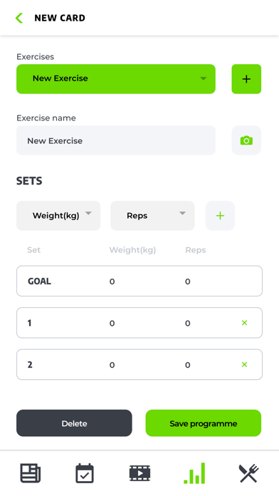 Hudson Core Fitness Screenshot