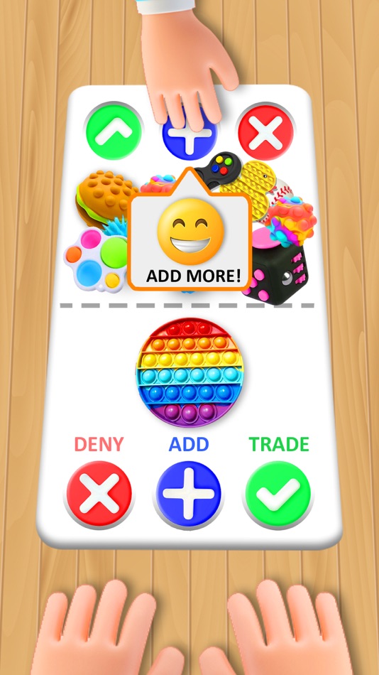 #2. Fidget Trading – Pop it Bubble (iOS) Av: Usman Ali