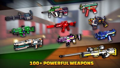 Cops N Robbers:Pixel Craft Gun Screenshot