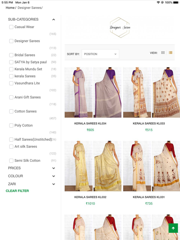 Screenshot #6 pour Pothys Aalayam of Silks