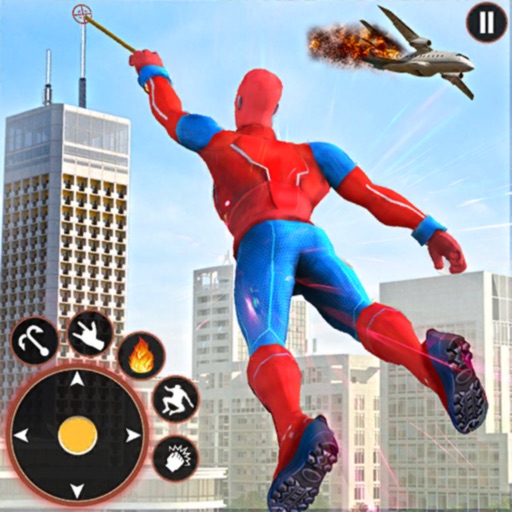 Spider Rope Hero-Real Fighting icon