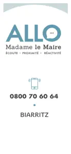 Allo Madame le Maire Biarritz screenshot #1 for iPhone