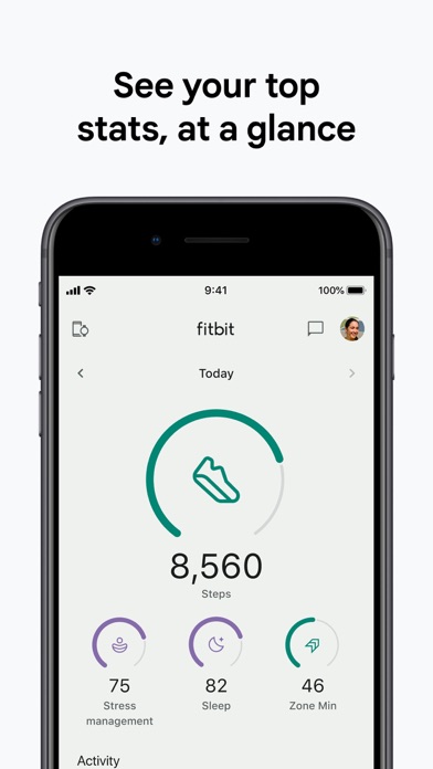 Screenshot #1 pour Fitbit