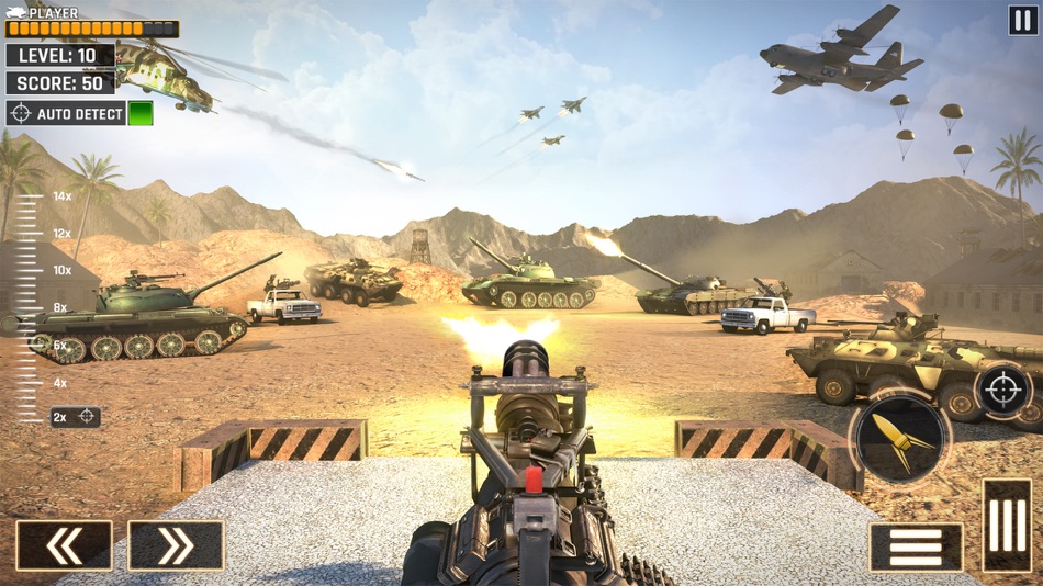 #4. Tank Games 3D : Army War Games (iOS) 来自: Epic Bit Game