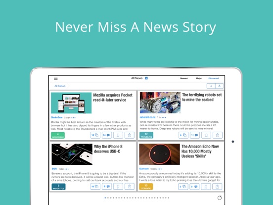Techfusion News & Reviews iPad screenshot 4 - News app