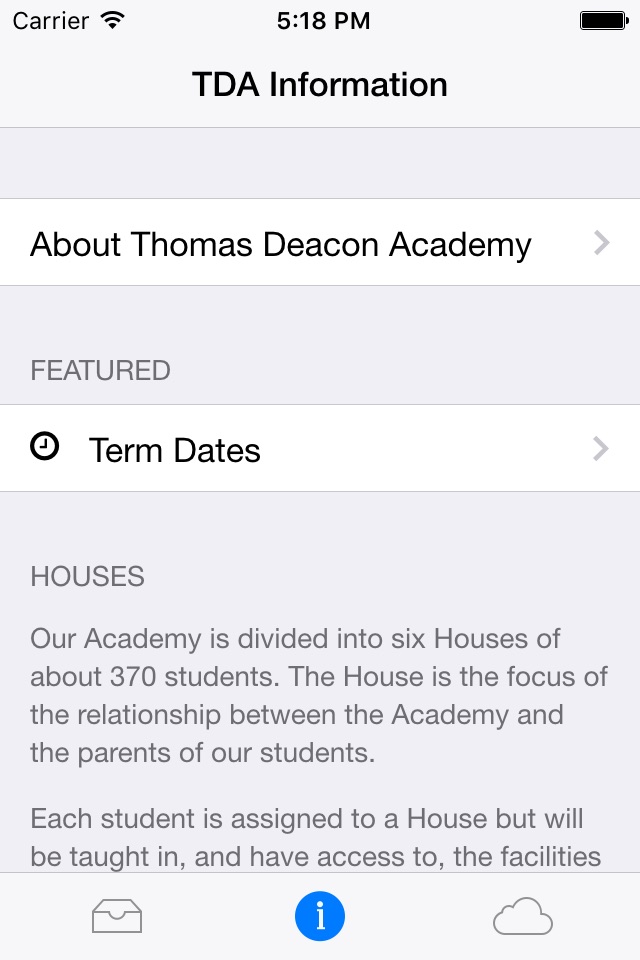 Thomas Deacon Academy screenshot 3
