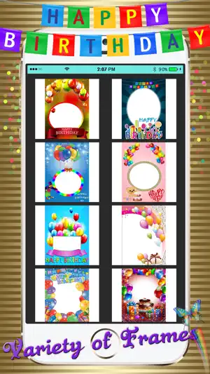 Happy Birthday Photo Frames! screenshot 2