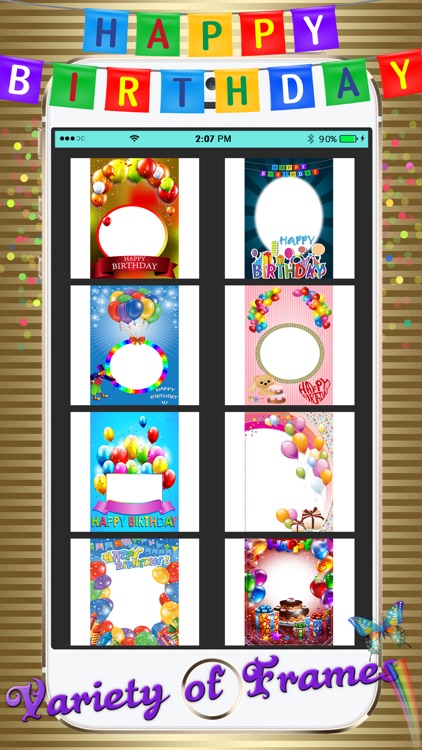 Happy Birthday Photo Frames!