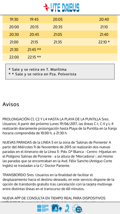 Bus El Puerto de Santa María Screenshot