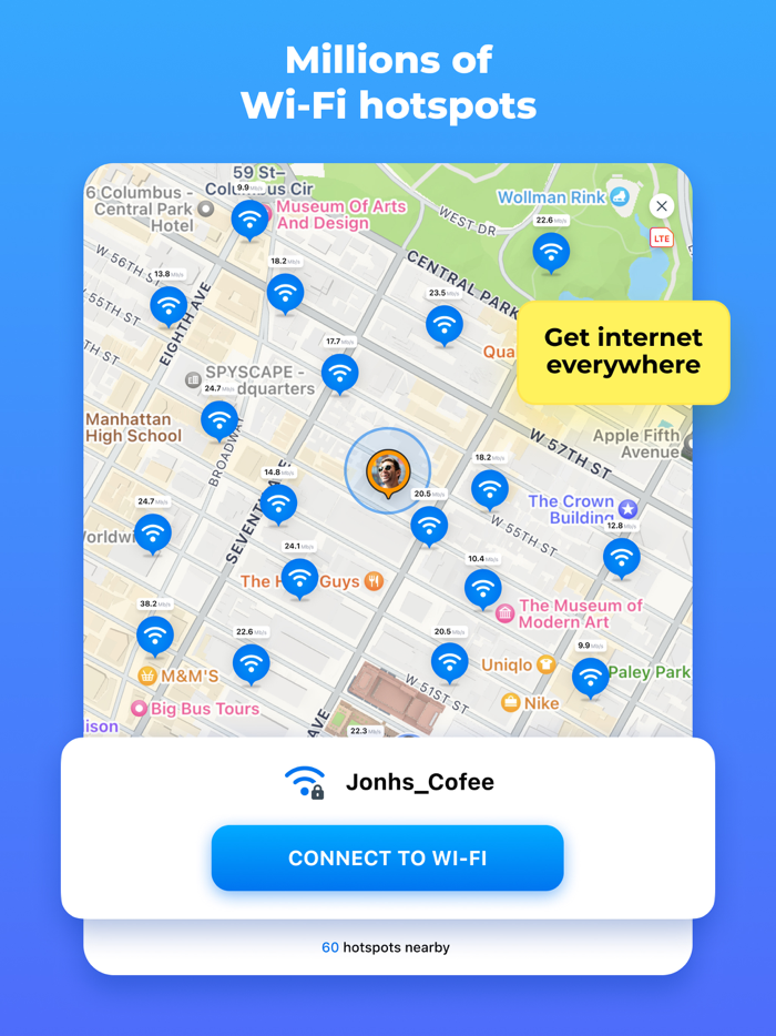WiFi Map eSIM Internet VPN