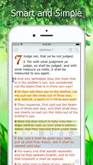 king james bible with audio iphone screenshot 1