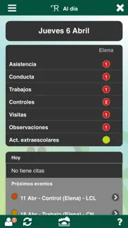 racima familias alumnado iphone capturas de pantalla 1