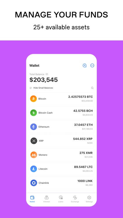 CoinLoan Crypto Wallet & Loans screenshot-4