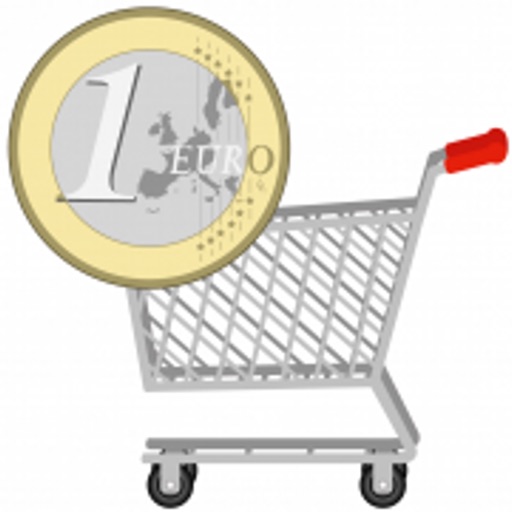 Einkaufen mit dem Euro icon