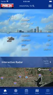 fox 26 houston weather – radar iphone screenshot 2