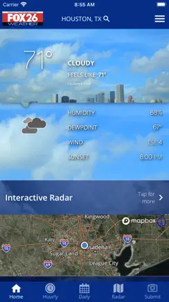 Fox 26 Houston Weather – Radar iPhone image 2
