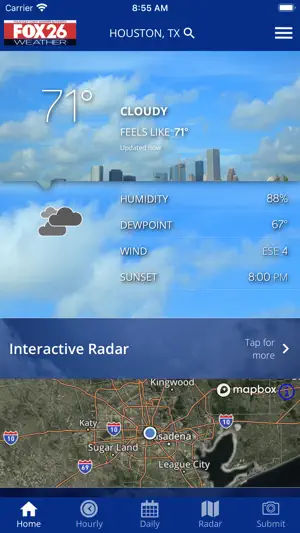 Fox 26 Houston Weather – Radar screenshot 2