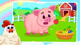 Game screenshot Farm for toddlers & kids hack