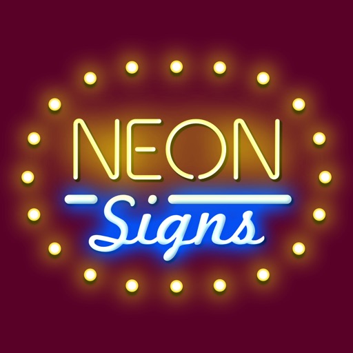 Neon Stickers Animated Signs by FFWD