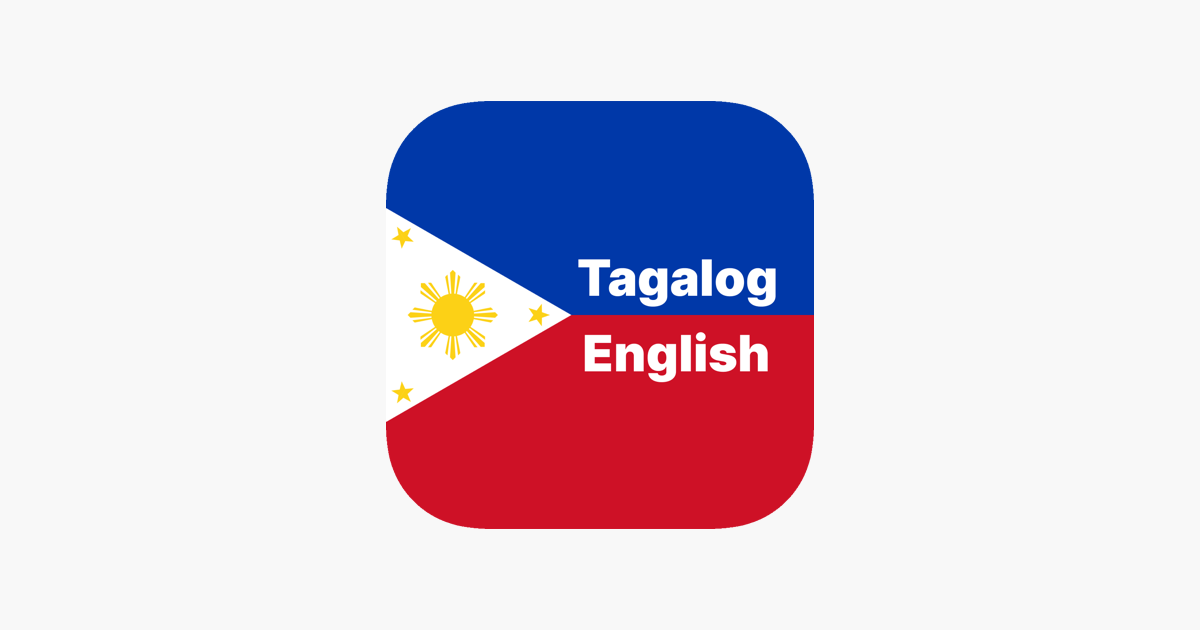‎App Store English Tagalog Translator App