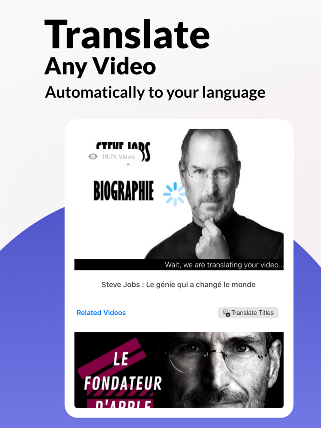 ‎Vidiom - Video Translator Screenshot