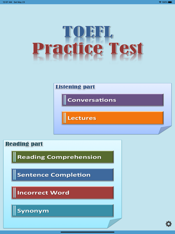 TOEFL Practice Test +のおすすめ画像1