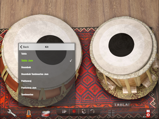Tabla! iPad screenshot 4 - Music app