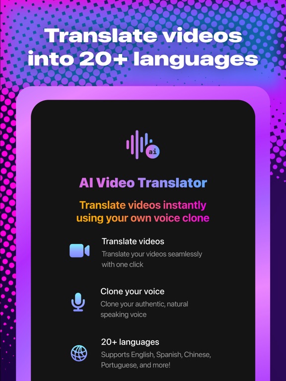 Screenshot #4 pour AI Video Translator