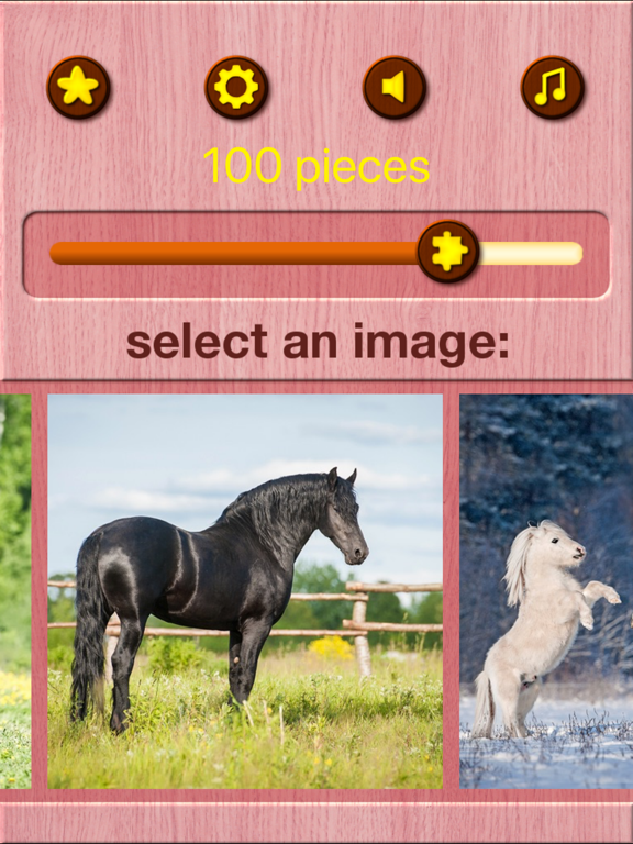 Horse Jigsaw Puzzle Games iPad screenshot 5 - Games app