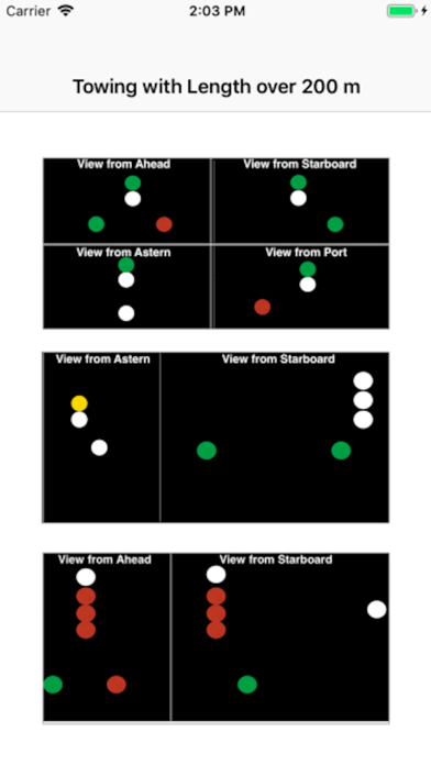 Marine Vessel Nav Lights Screenshot