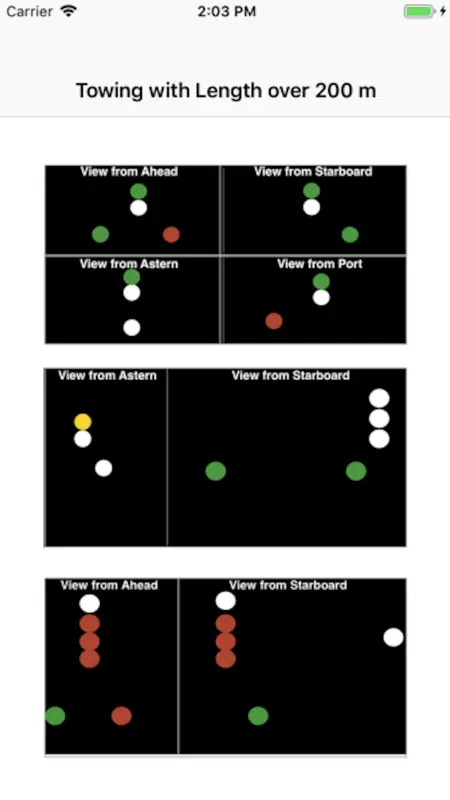 Marine Vessel Nav Lights screenshot 1 of 3