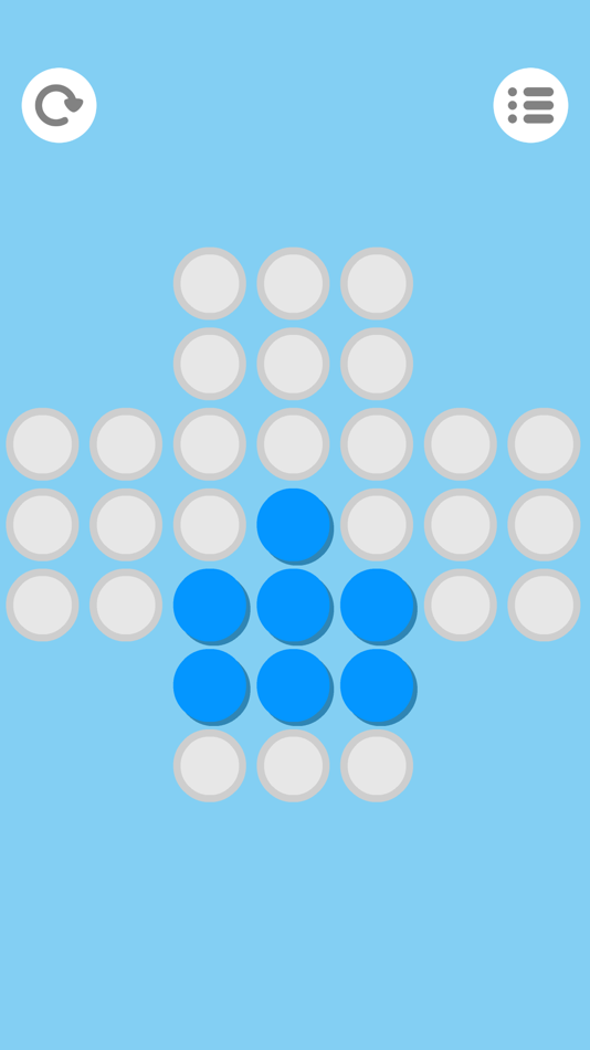 #2. Peg solitaire puzzle game (iOS) 由: 亚州 王